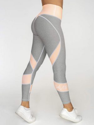 GAVELO Peach swirl naadloze sportlegging - Dames - Roze