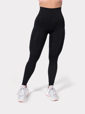 XXL SPORTSWEAR Naadloze sportlegging - Dames - Zwart