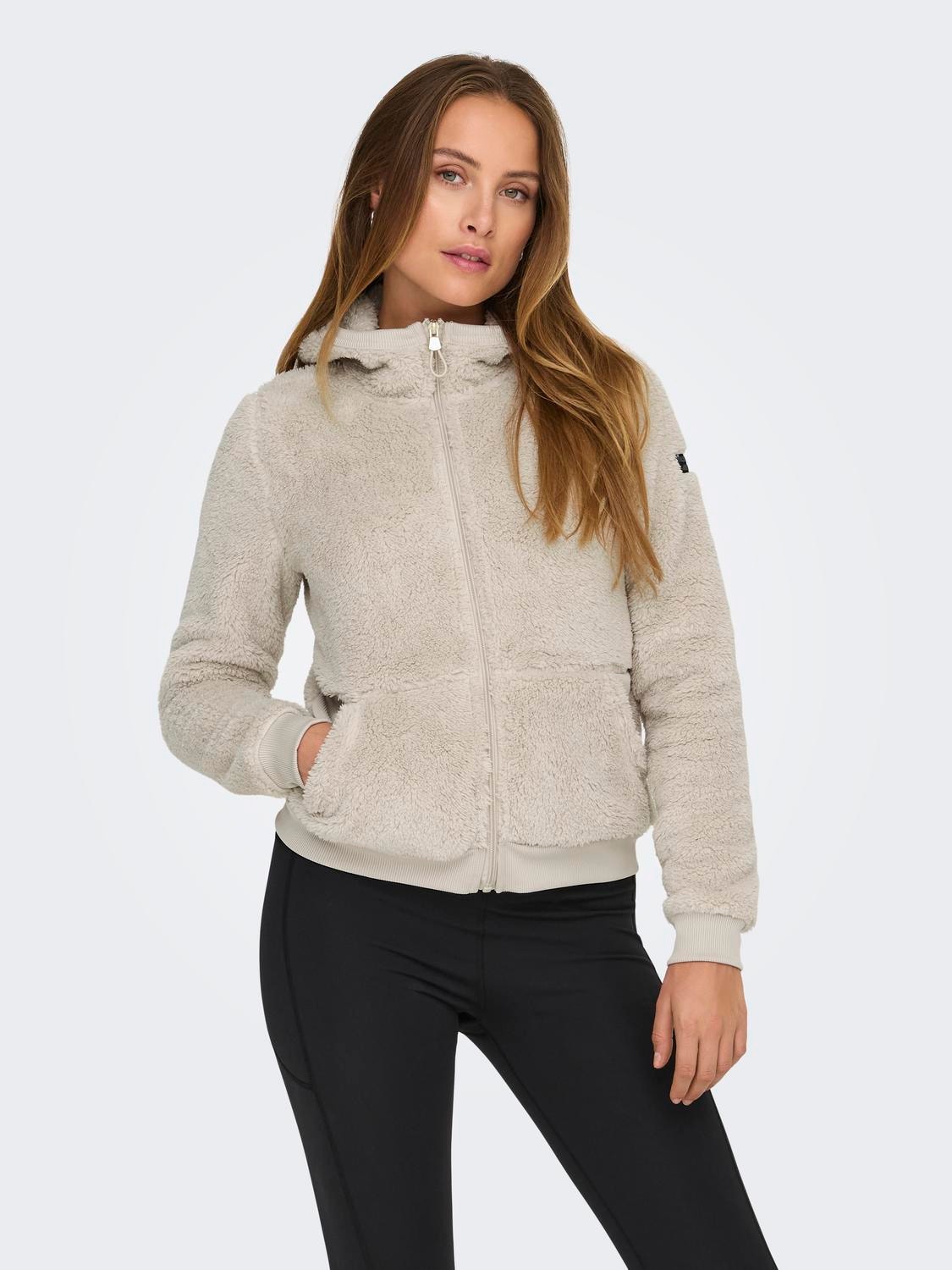 ONLY PLAY Fluffy vest Stone - Afbeelding 3